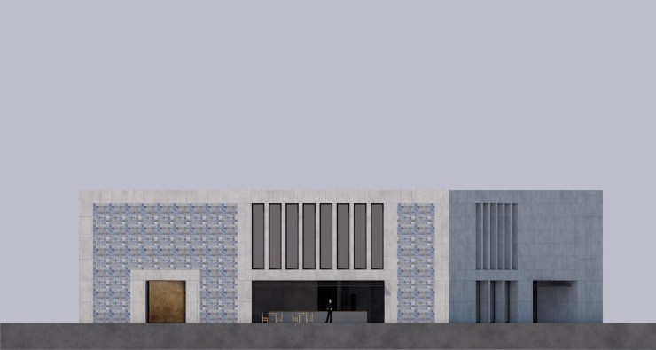 Porto 7 081b - rendered elevation