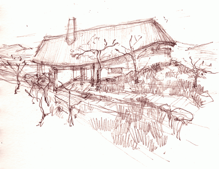 Mabalingwe Entrance Sketch